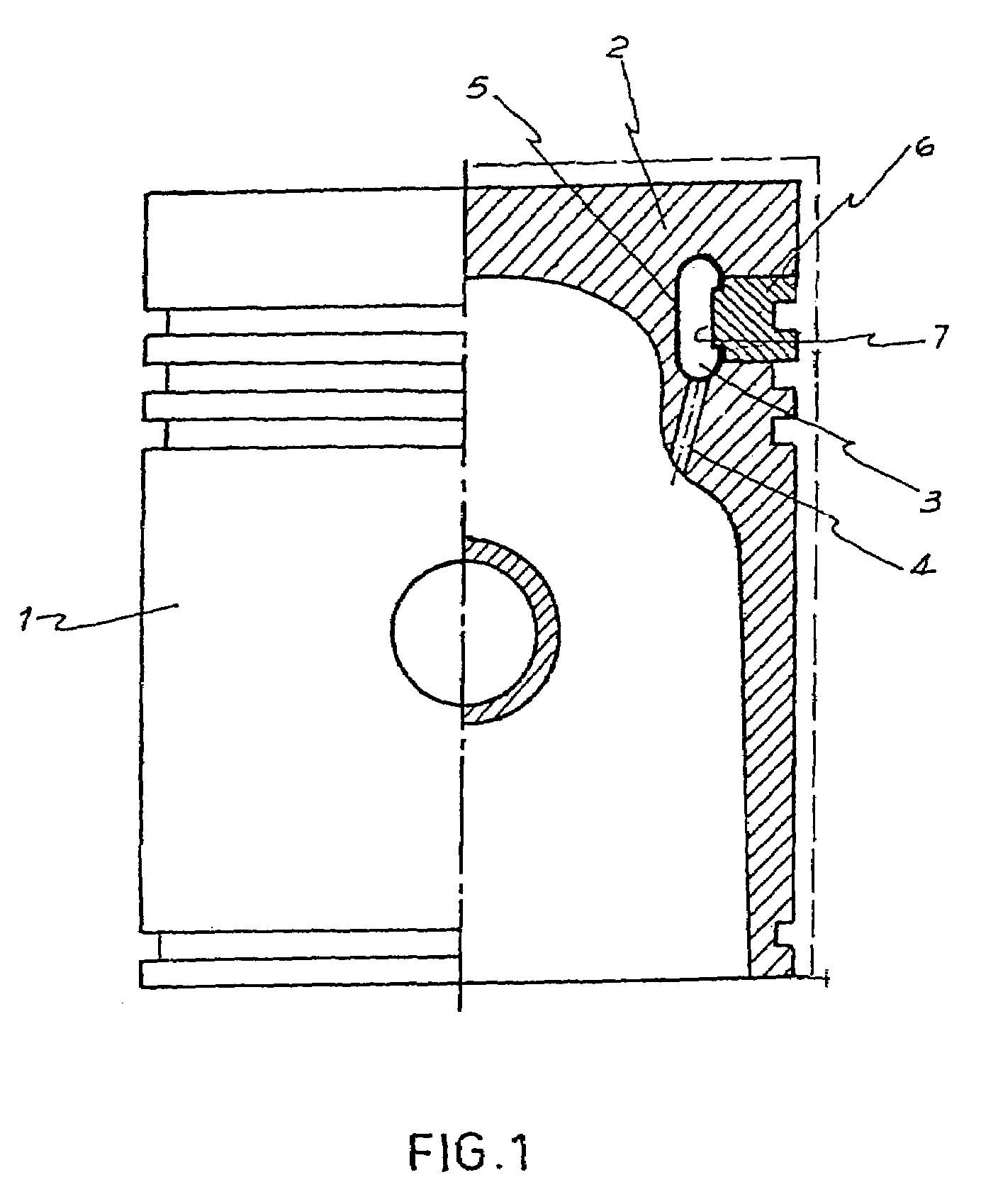 Method of mounting a metal sheet ring assembled and welded in a carrier hoop to conform the annular cooling tube of a piston of internal combustion engine