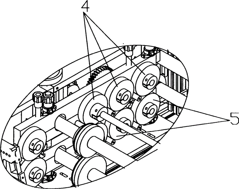 Edge sealing machine for hollow plates