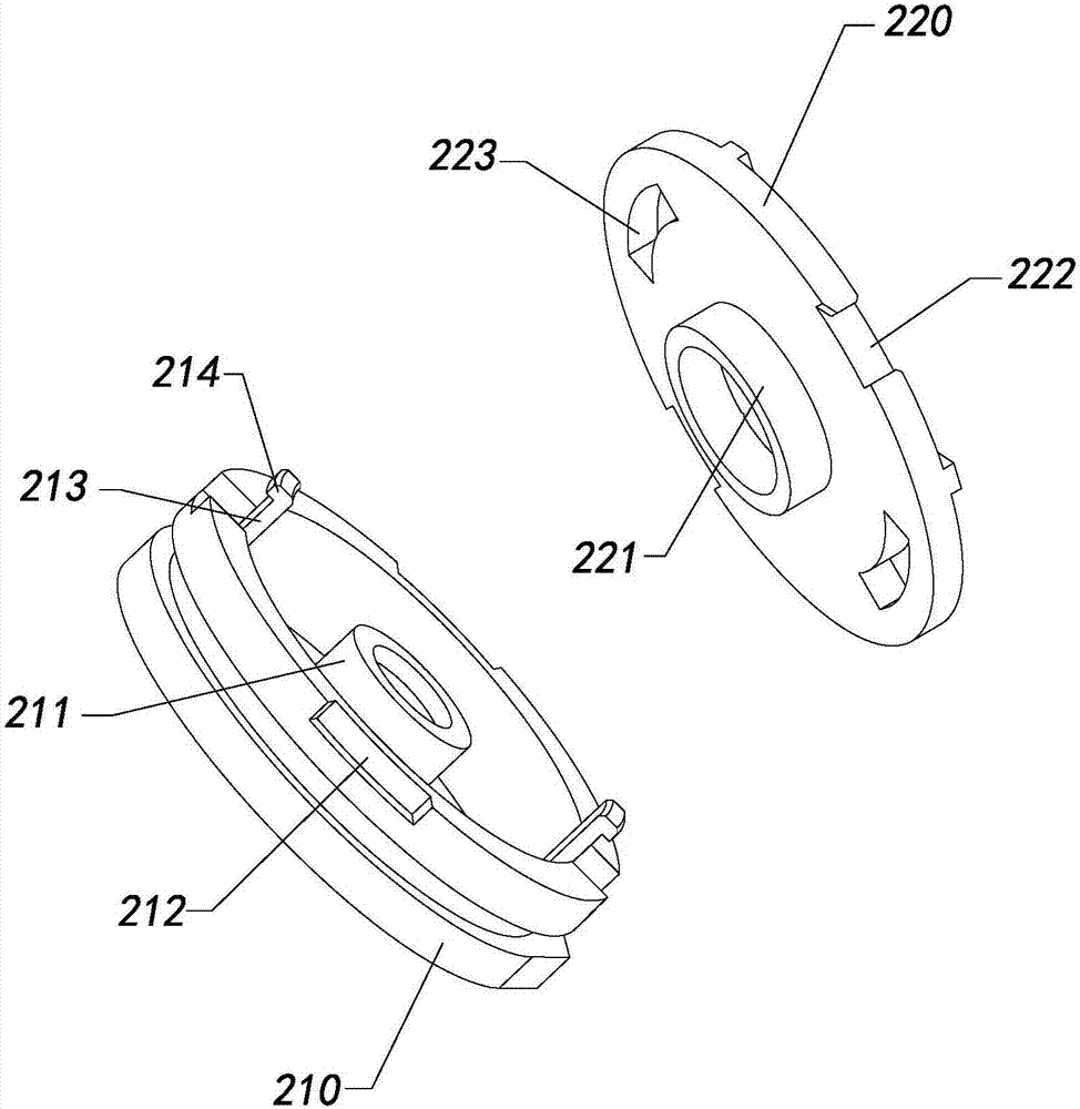 Knob-type anti-dismantling apparatus applied to metering system, metering device and metering system