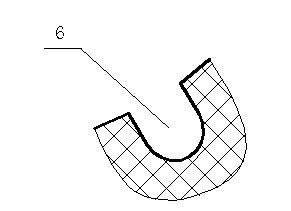 Entire circular type internal recycling reverser