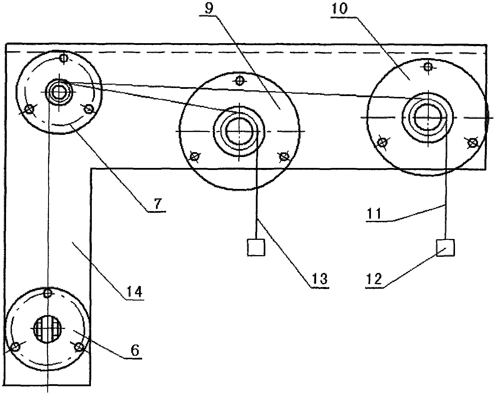 Elongation automatic testing apparatus and testing method of stretcher