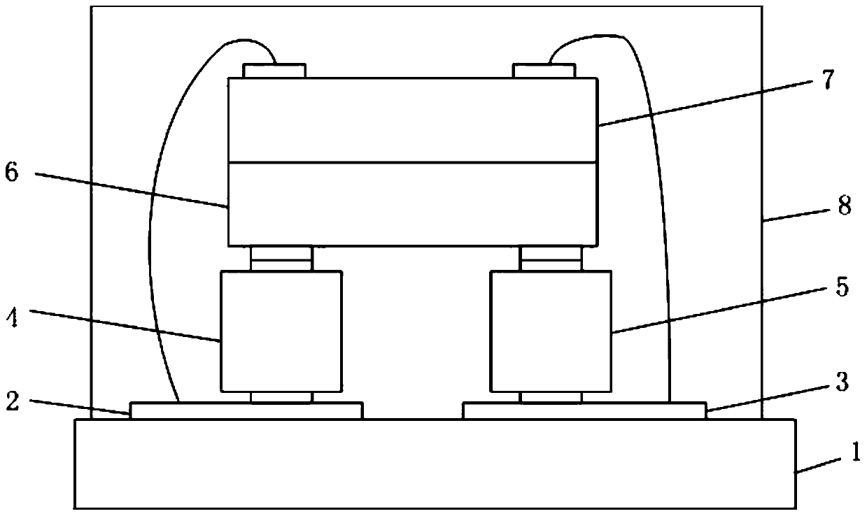 High-power-density COB device