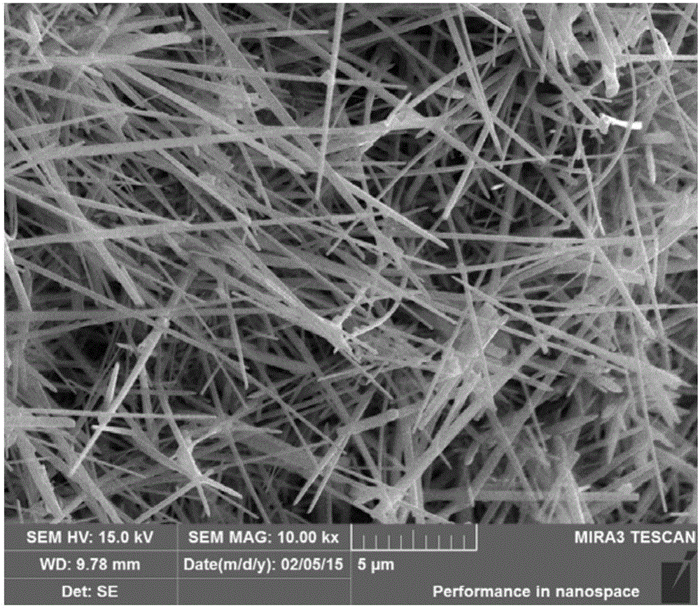 Preparation method of mullite fiber/epoxy resin composite material