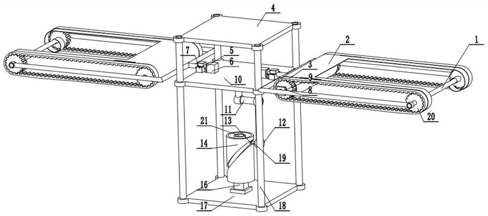 Double-synchronous direct-acting belt drive roller shutter type flapping-wing unmanned aerial vehicle