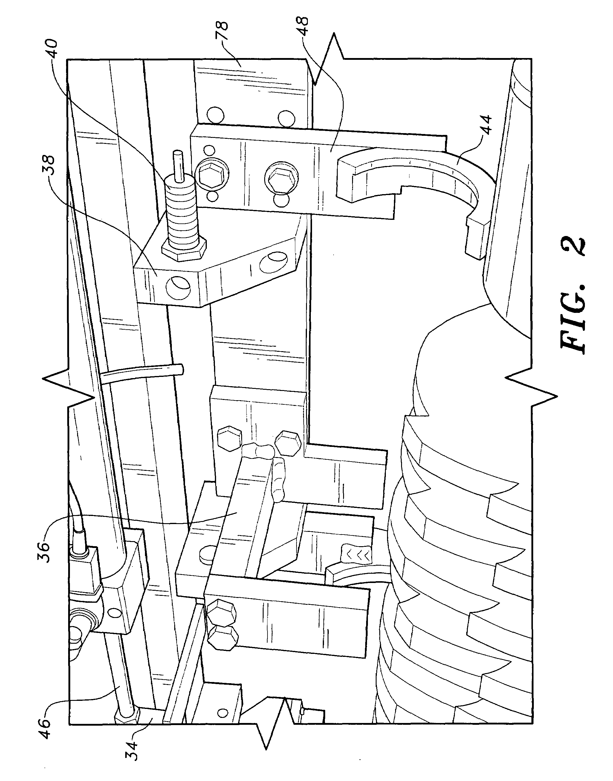 Woodworking machine for shaping molding