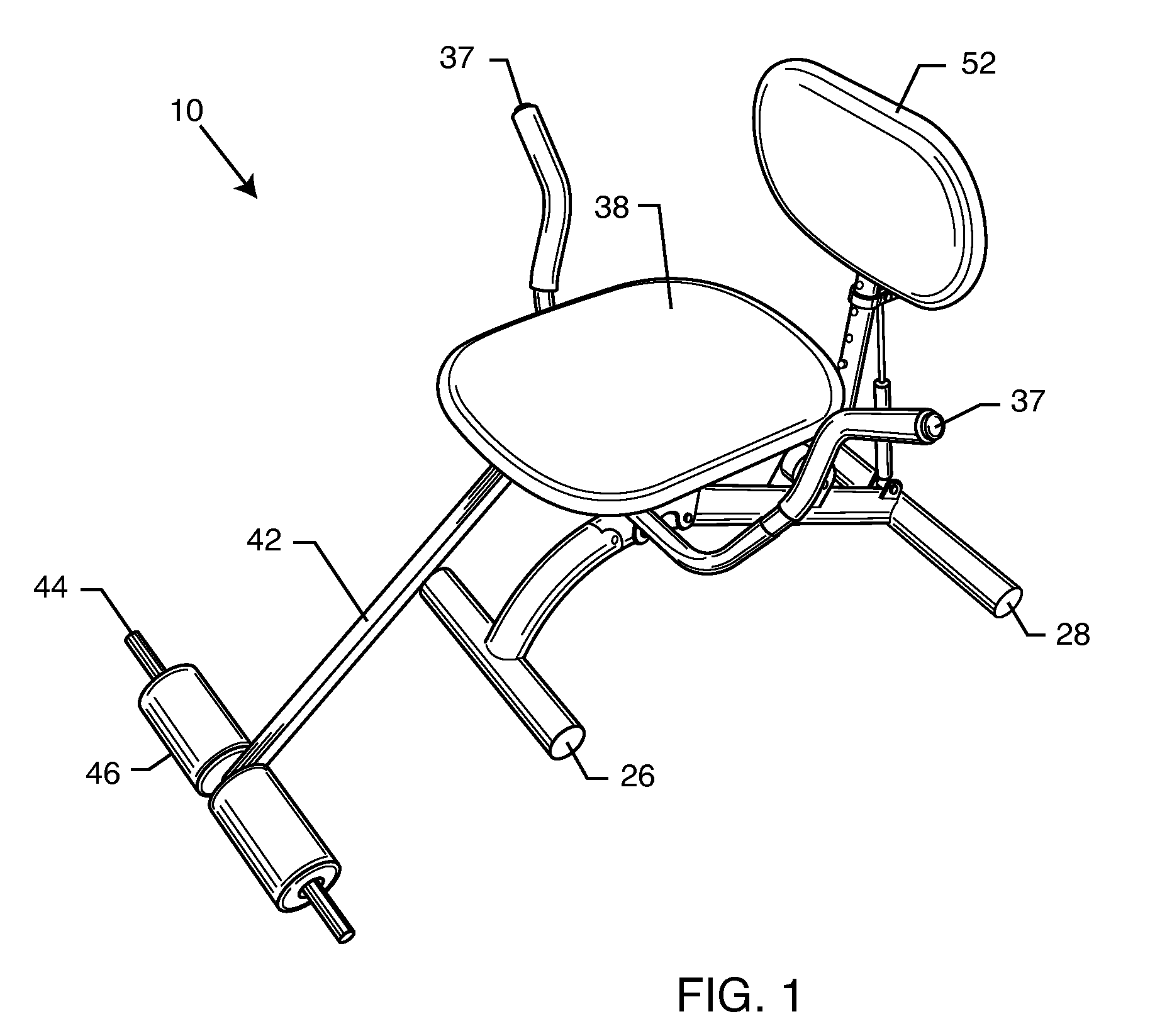 Torso exercise device