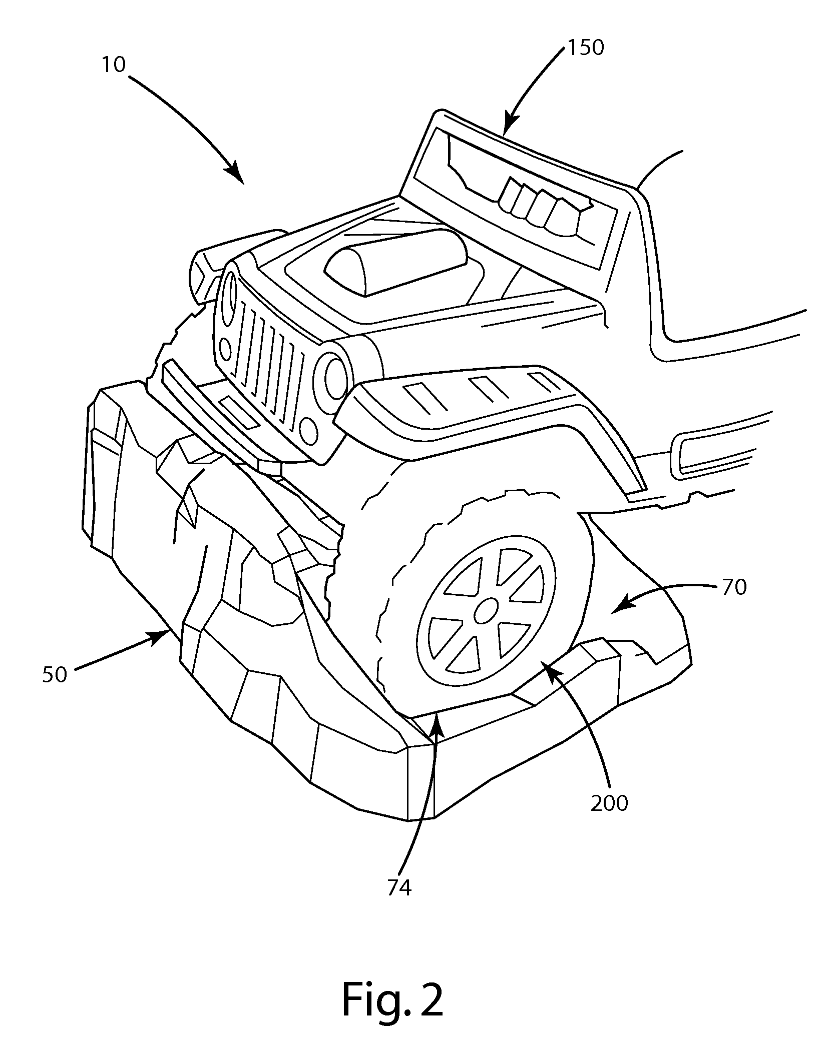 Inductive charging system for electric vehicle