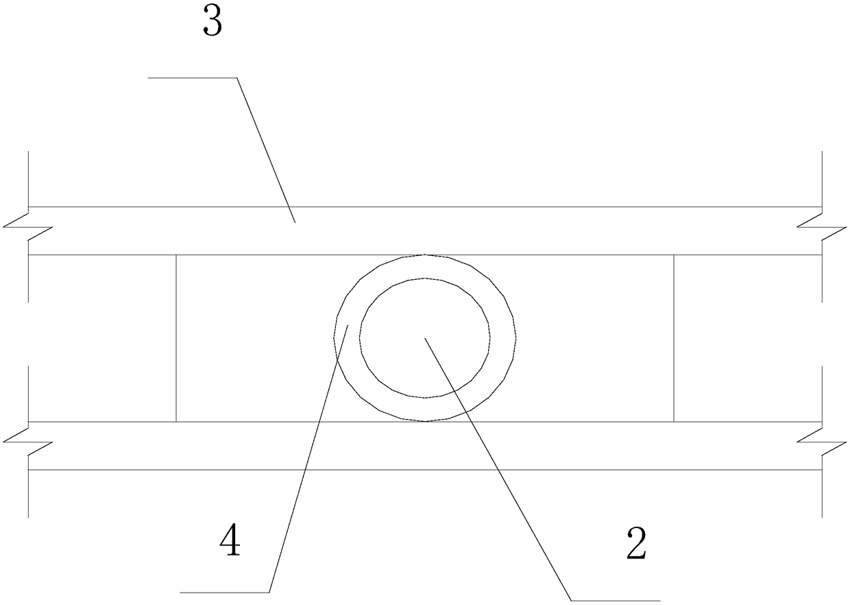 Equipment convenient for mounting bridge support