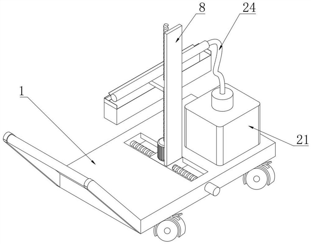 High-safety house dismantling device for house reconstruction