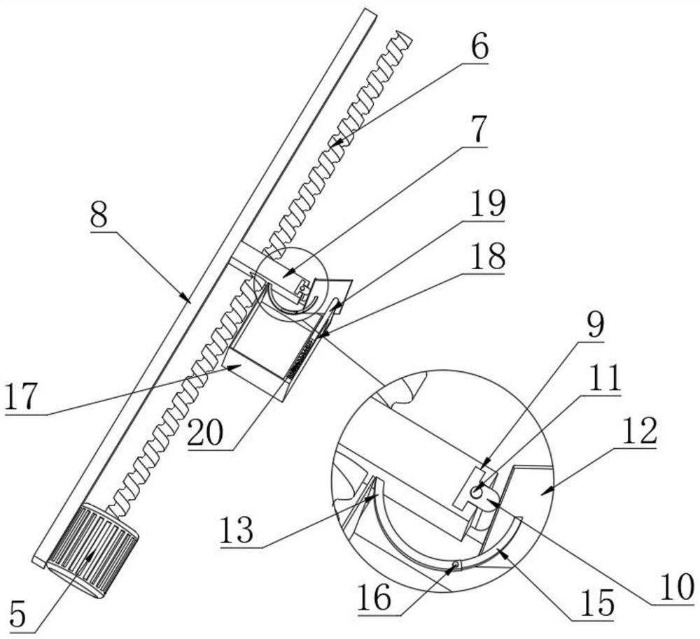 High-safety house dismantling device for house reconstruction