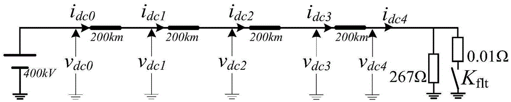 DC fault judgment method for flexible multi-terminal DC transmission system and control method