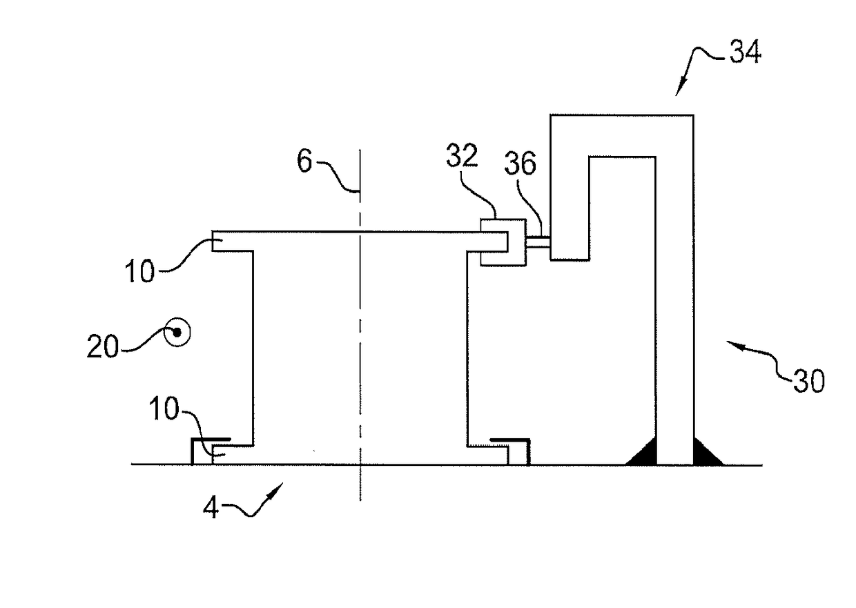 Method for machining an attachment flange of an aircraft turbomachine case