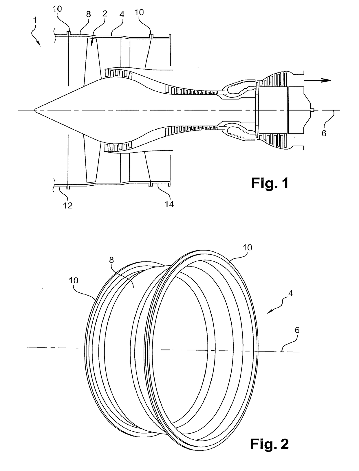 Method for machining an attachment flange of an aircraft turbomachine case