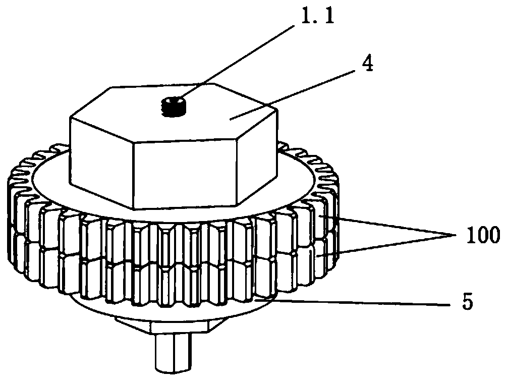 Spline tension positioning device for gear machining and detection and installation method thereof