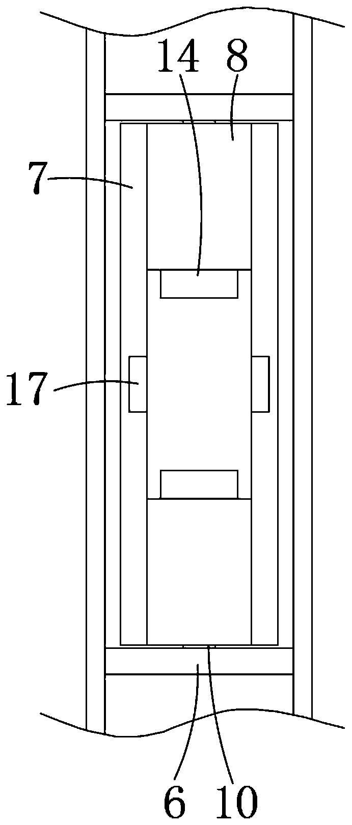 Device for coating protective material on surface of chip electronic component