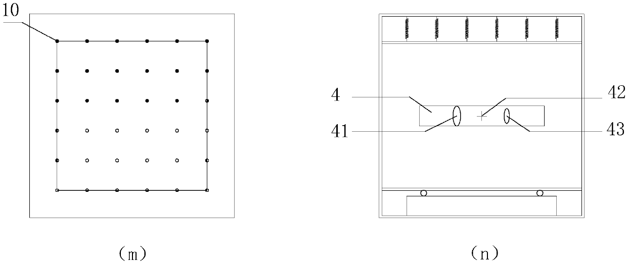 Dynamic response test device and test method for simulating tunnel subjected to normal fault reverse fault seismogeny