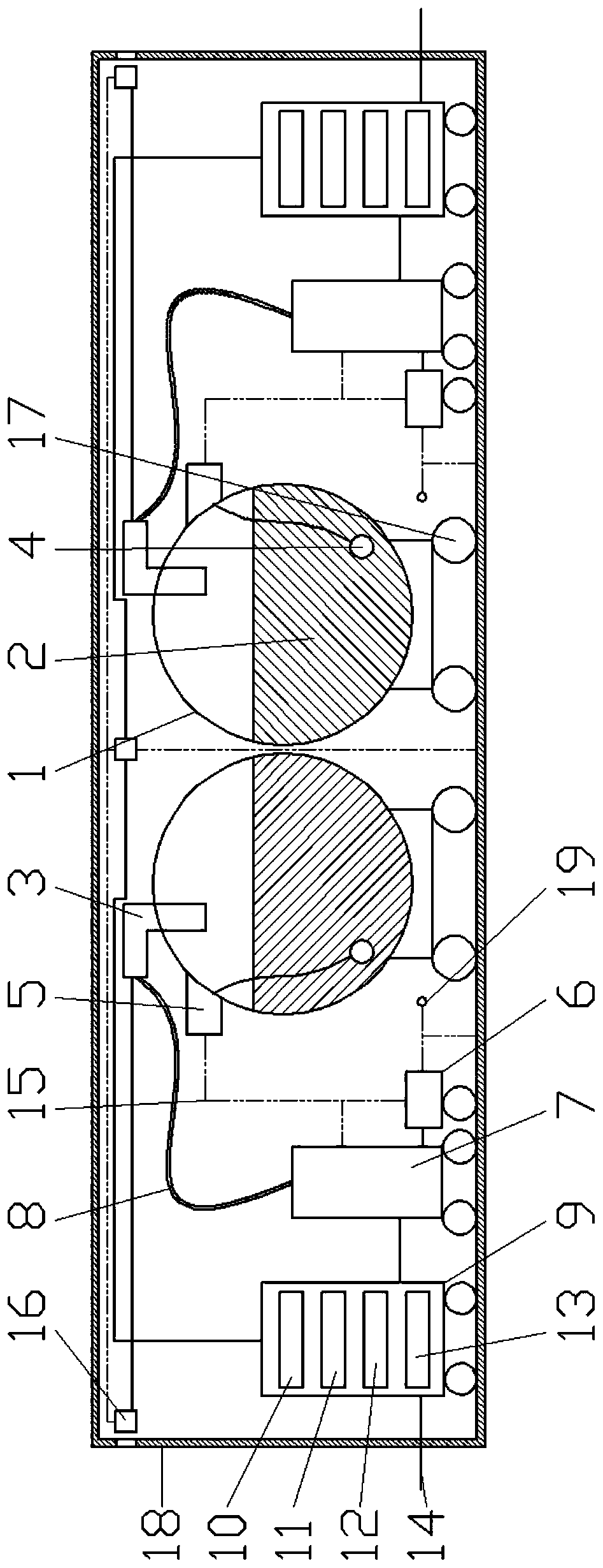 Device used for storing and transporting low-temperature device and use method