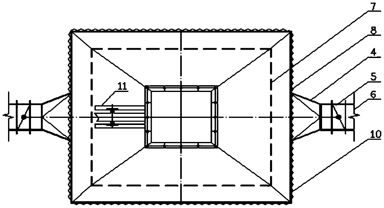 Dust collection device and environment-friendly discharge device