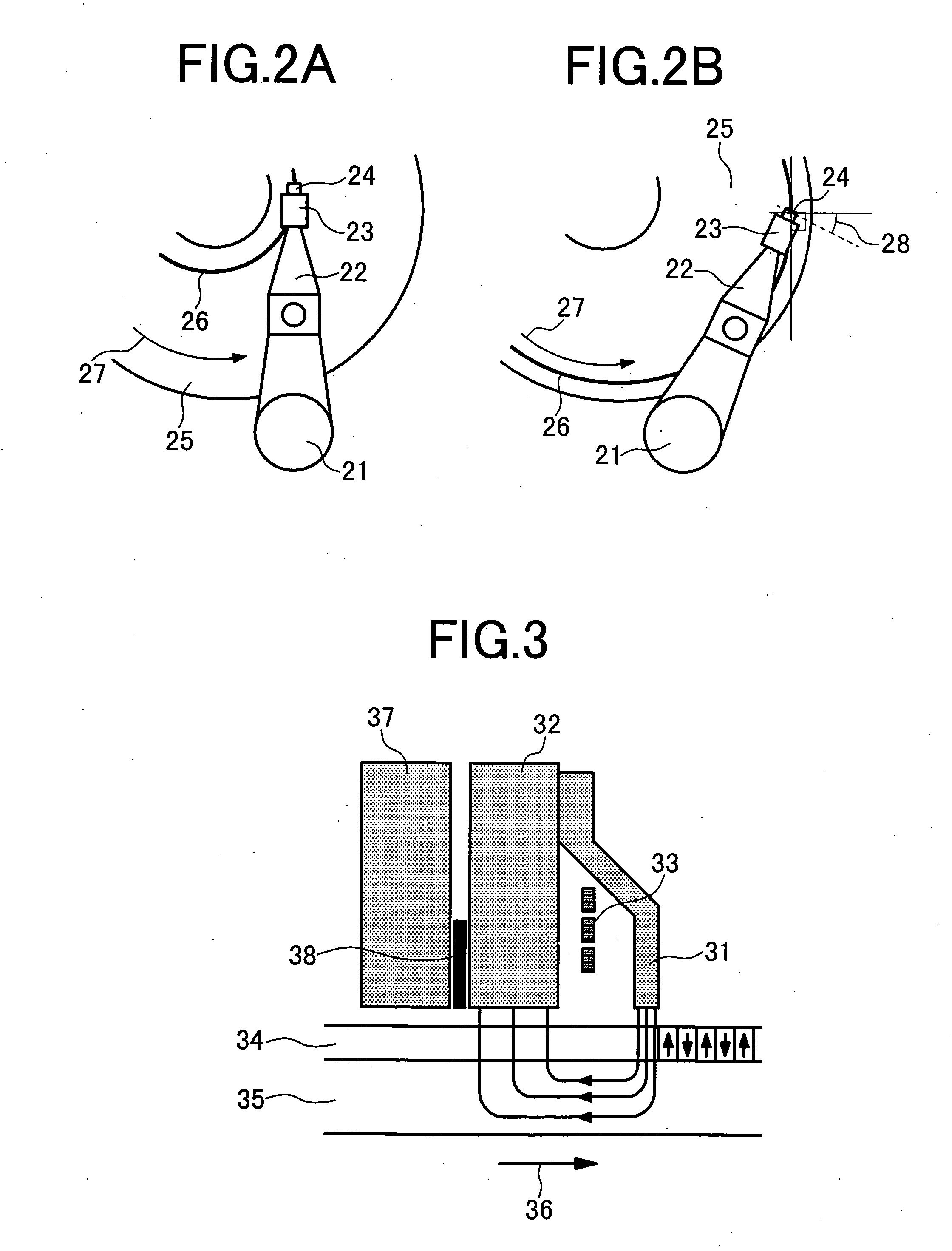 Magnetic heads for perpendicular recording and magnetic recording disk apparatus using the same