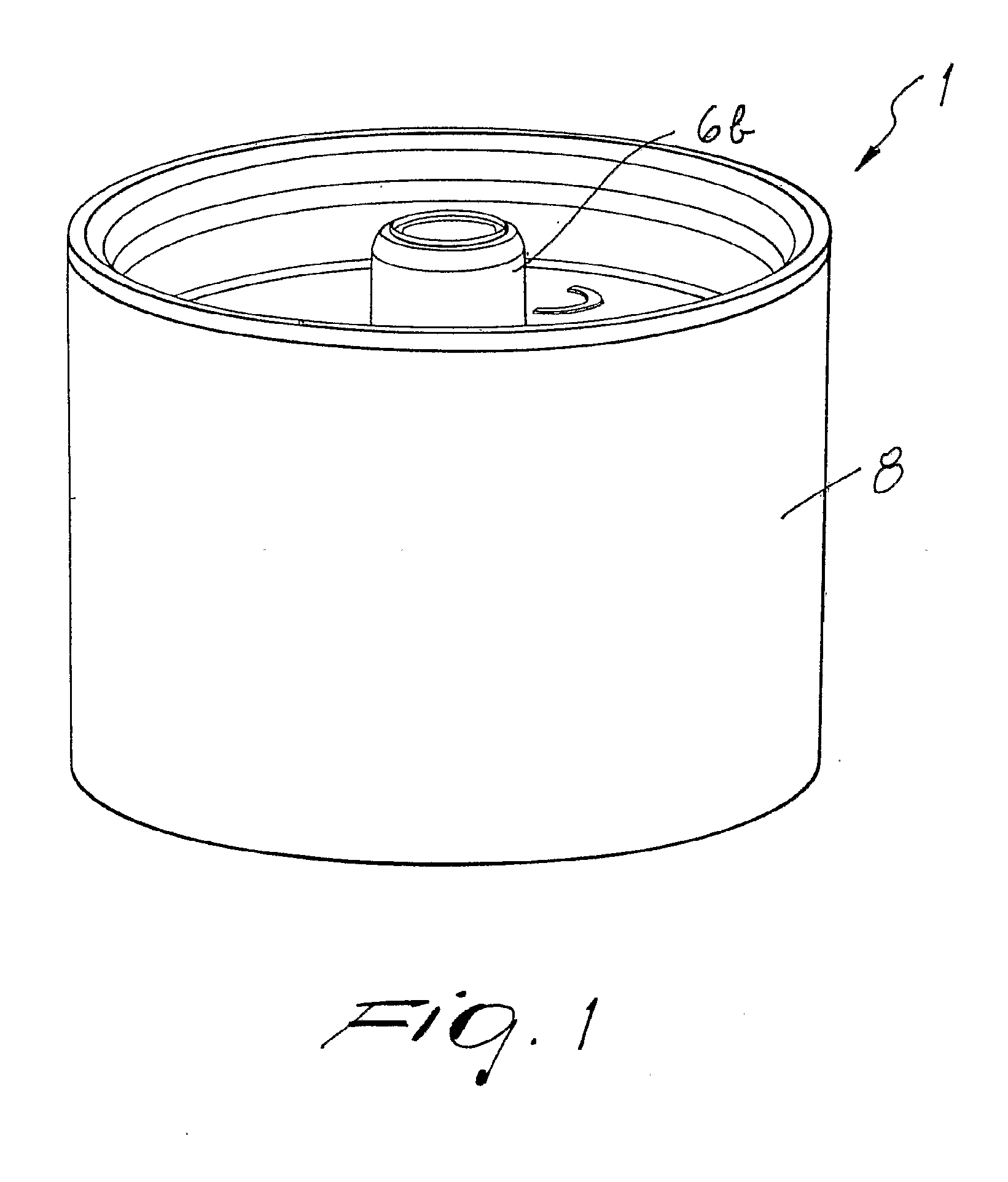 Integrated cartridge for extracting a beverage from a particulate substance