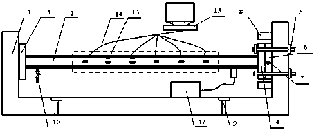 Pipe safety evaluation device and method based on strain detection