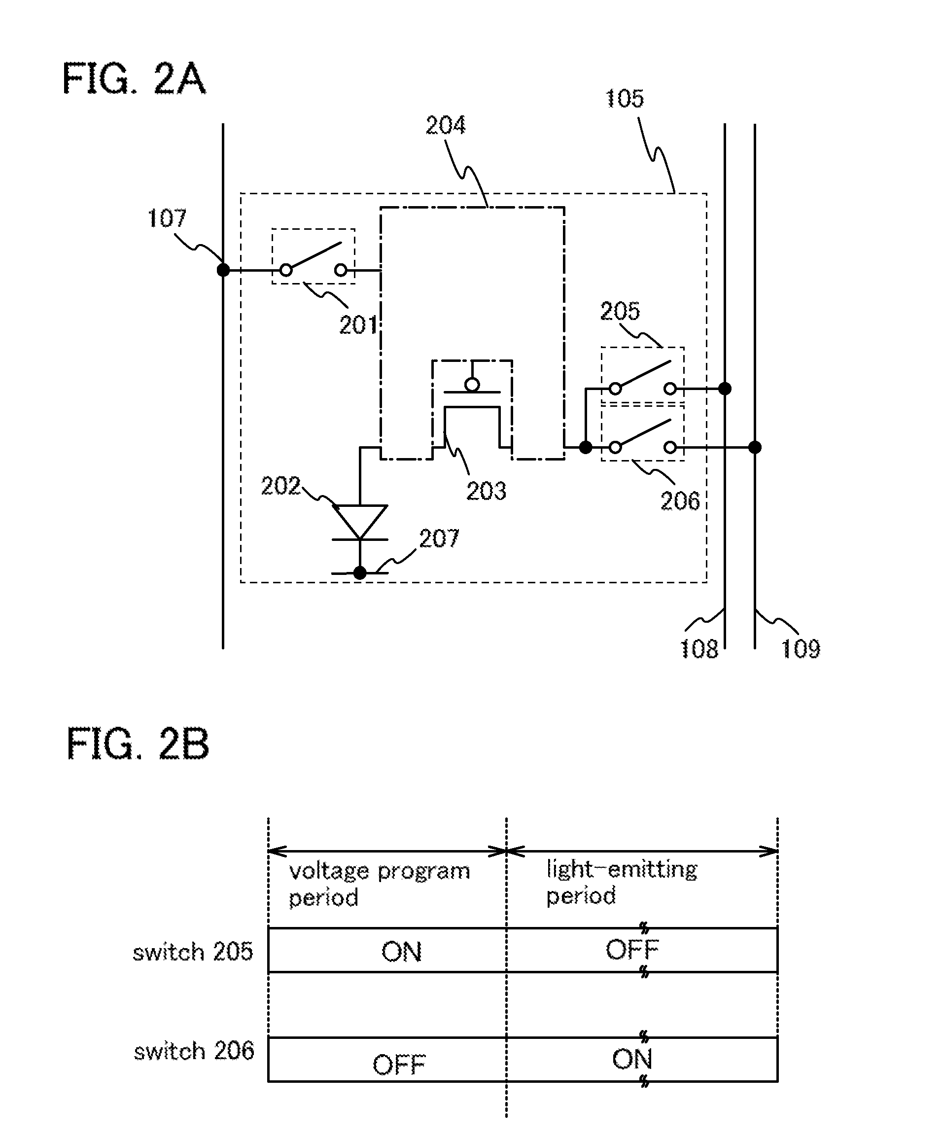 Display device, method for driving the same, and electronic device using the display device and the method