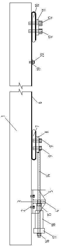 Construction method of reinforcing large-span concrete structure with prestressed carbon fiber sheet