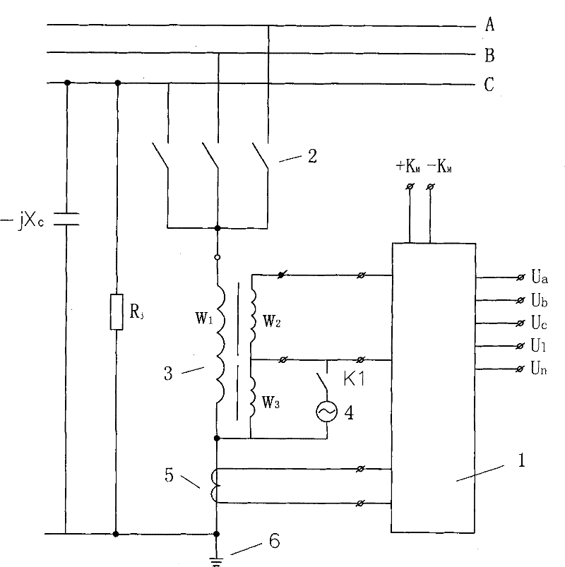 Method for automatically resetting grounding protection device of small-current system