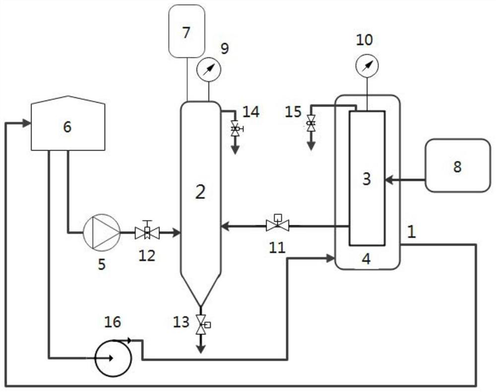 Salt removal device and method for supercritical reaction of hypersalinity water