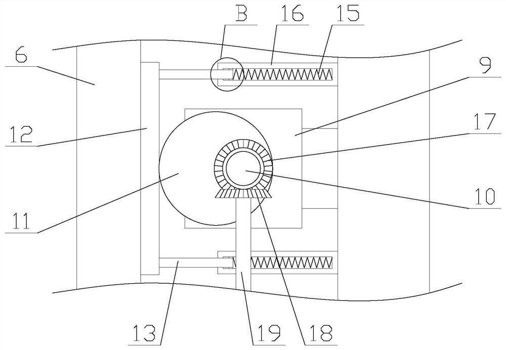 Paint spraying equipment for elevator production