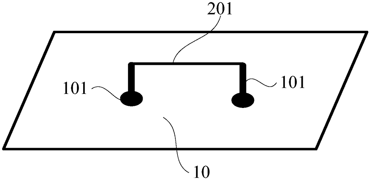 Circuit board, mobile terminal and circuit board wiring method