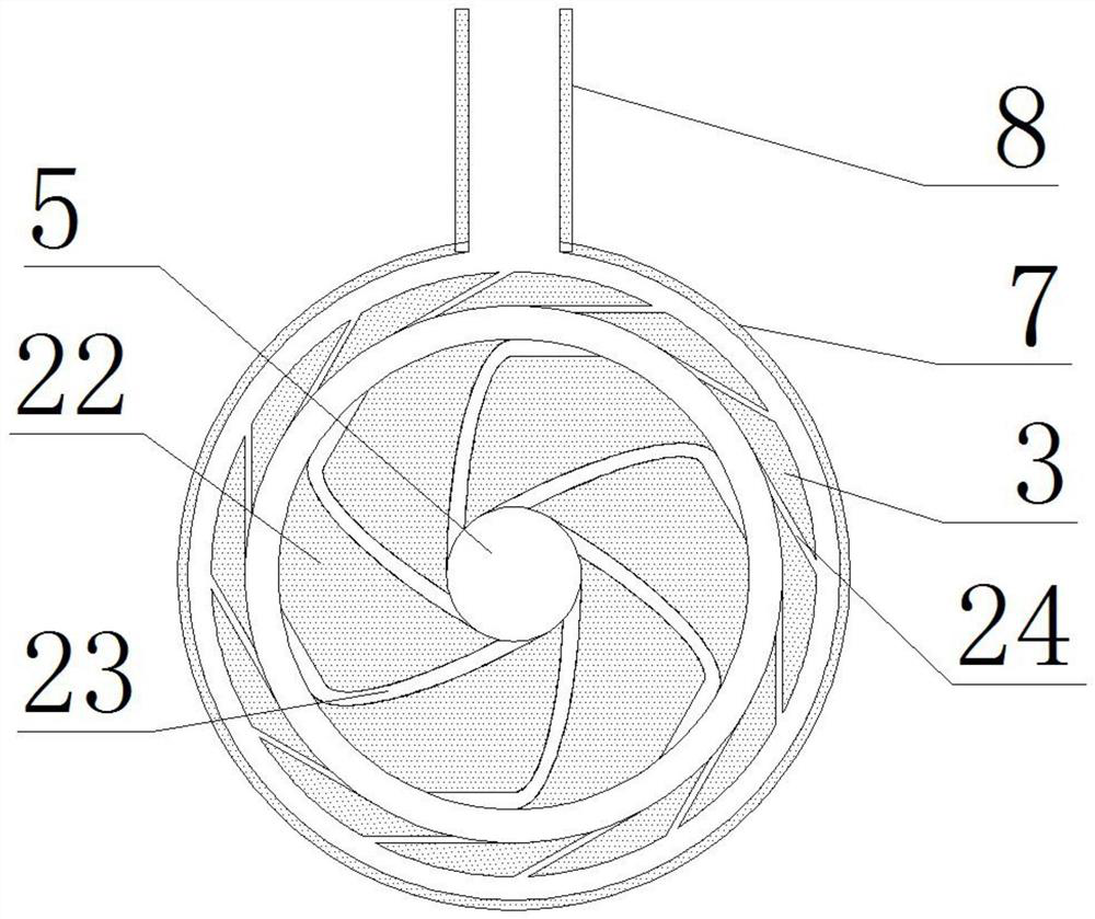 Oil field fracturing flow-back fluid purification treatment device