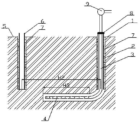 Sieve tube process brine extraction device