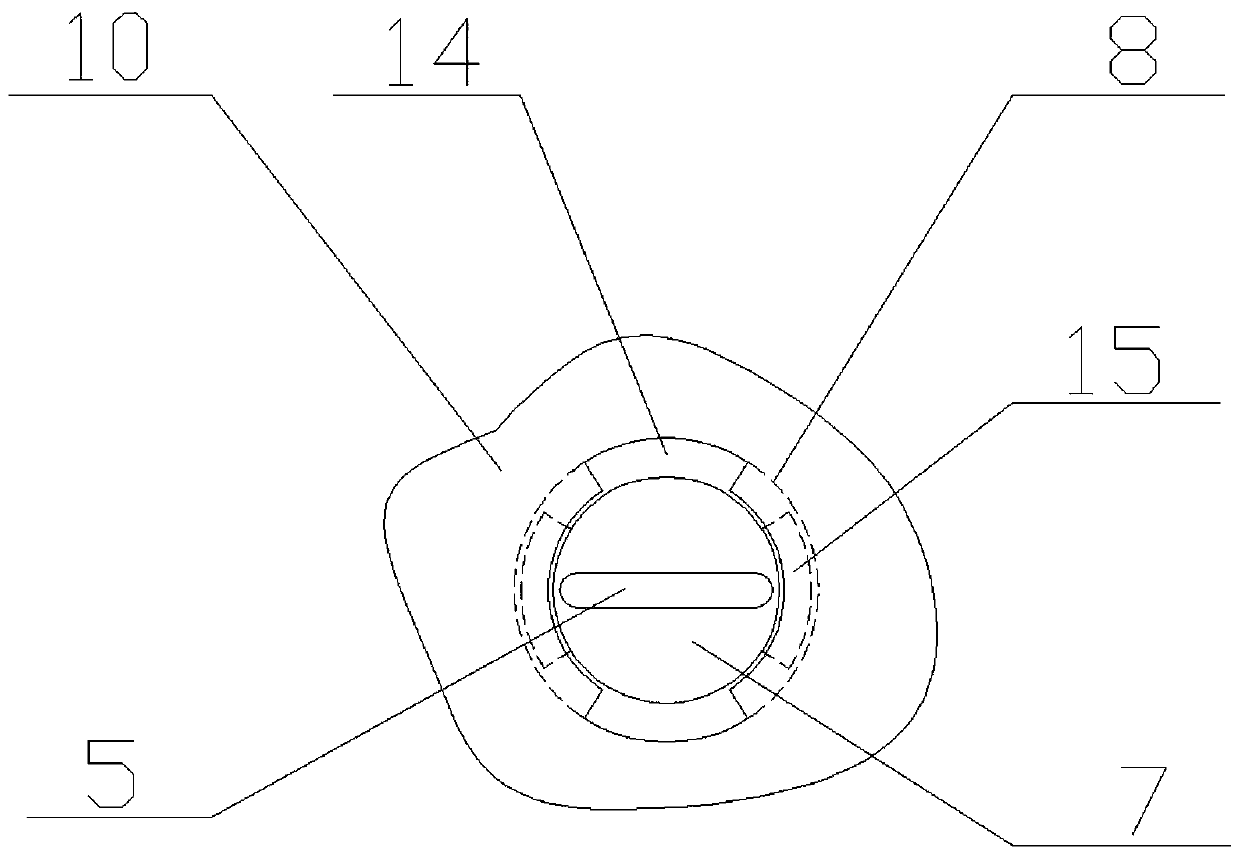 Live-line work mistaken-touch prevention insulation baffle plate