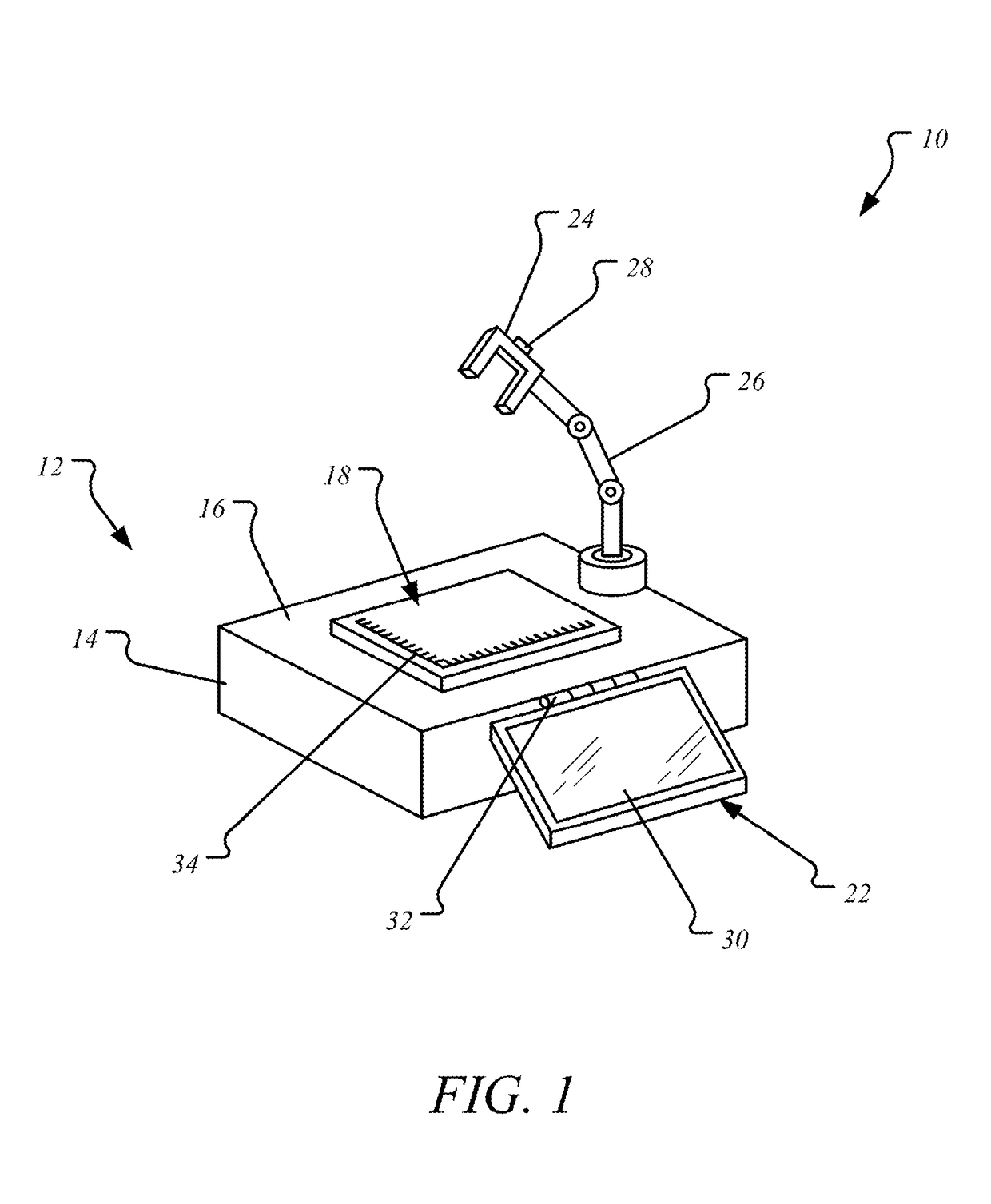 Grossing workstation with electronic scale