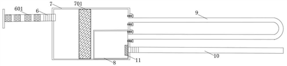 Heavy metal removal equipment for irrigation water in agricultural greenhouse and use method of heavy metal removal equipment