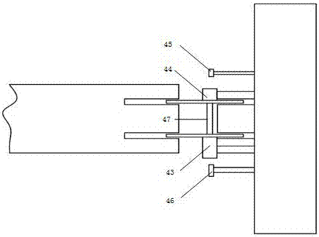 Ball feeding mechanism of football training ball serving machine