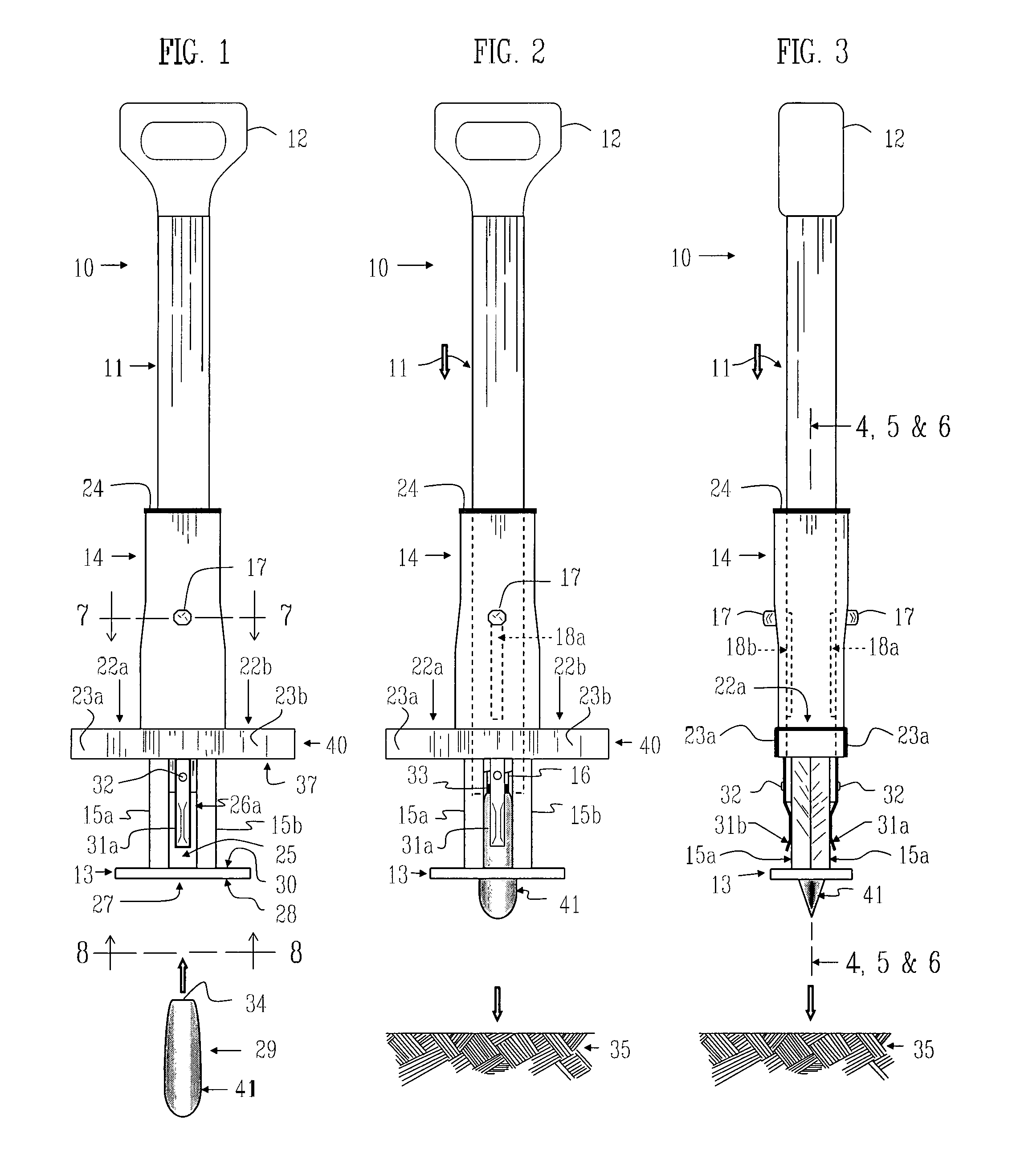 Fertilizer spike injection tool