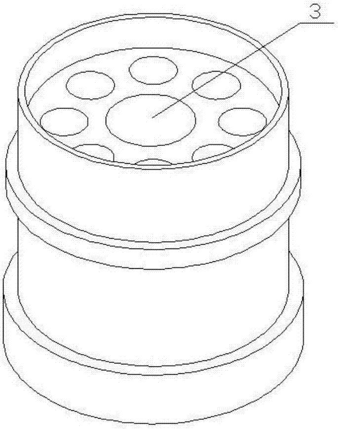 Casting method for steel-copper compound cylinder