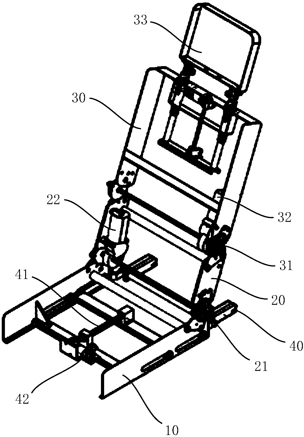 Child safety seat skeleton and method for disassembling and assembling ISOFIX (international standards organization fix) thereof