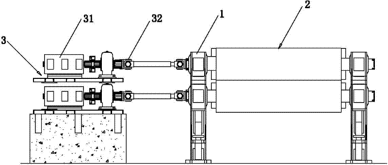 Plating press of improved structure