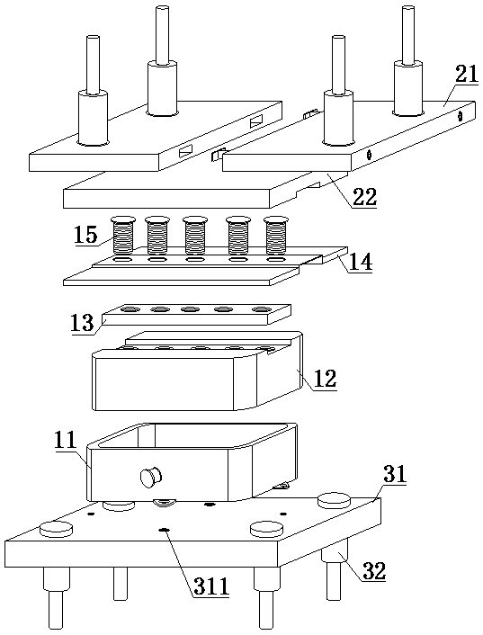 Locally-replaceable bridge support and replacement method