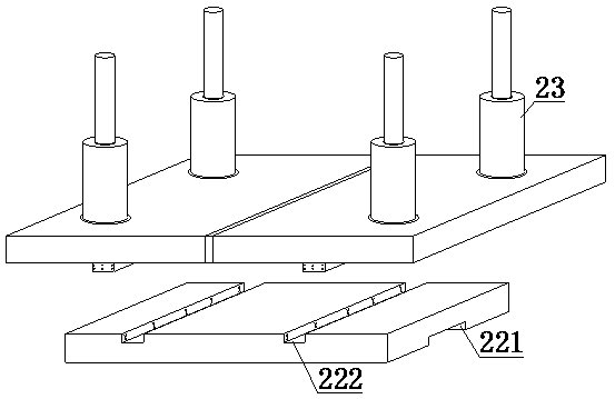 Locally-replaceable bridge support and replacement method