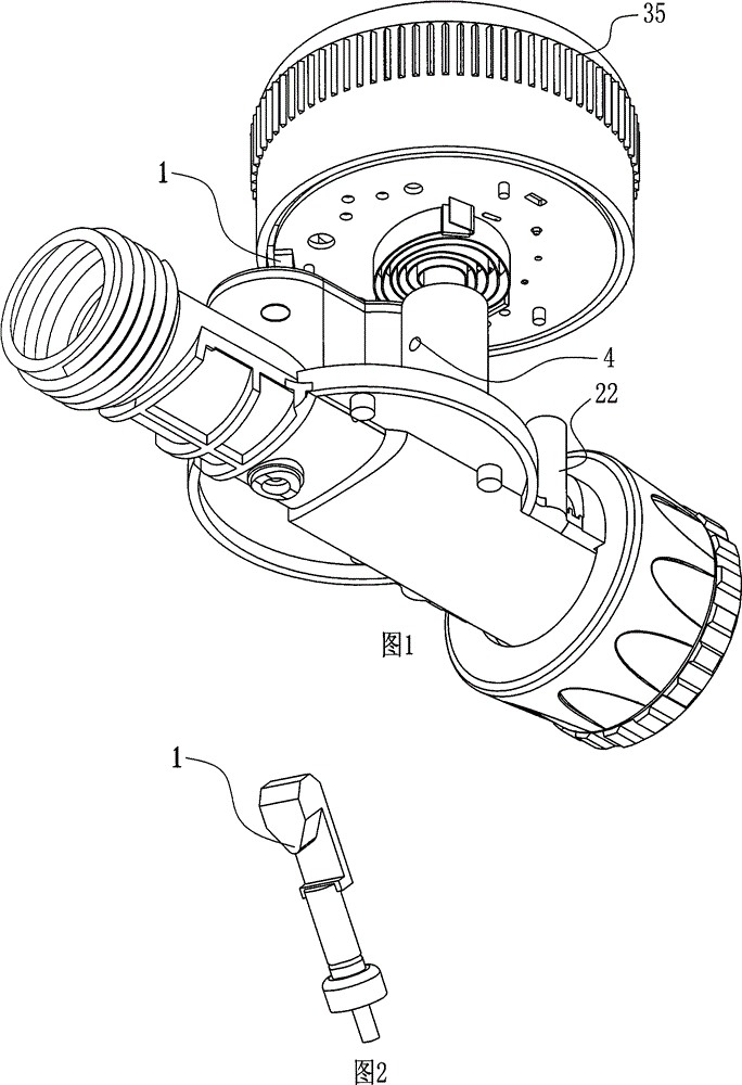 Water taking and spraying dual-function garden watering device