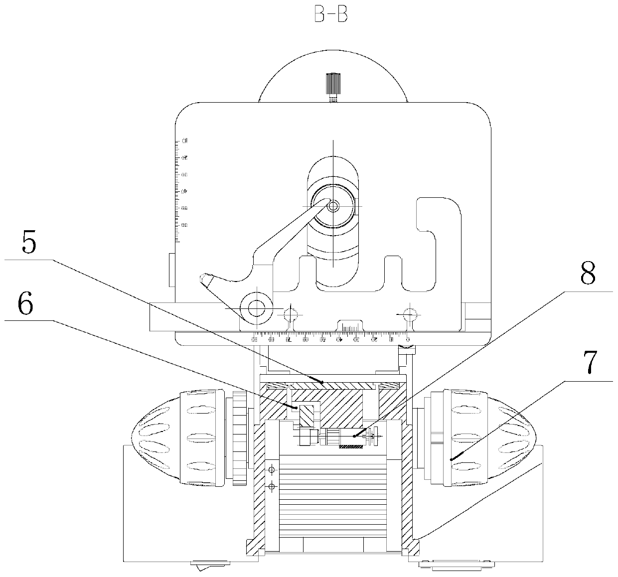 An intelligent microscope stage lifting mechanism and an intelligent microscope composed of the same