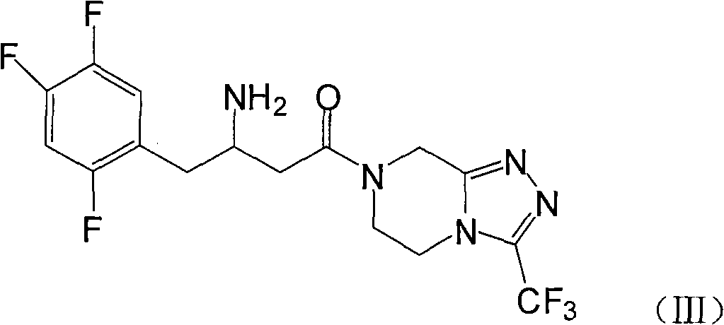 Method for preparing dipeptidyl peptidase-IV inhibitor