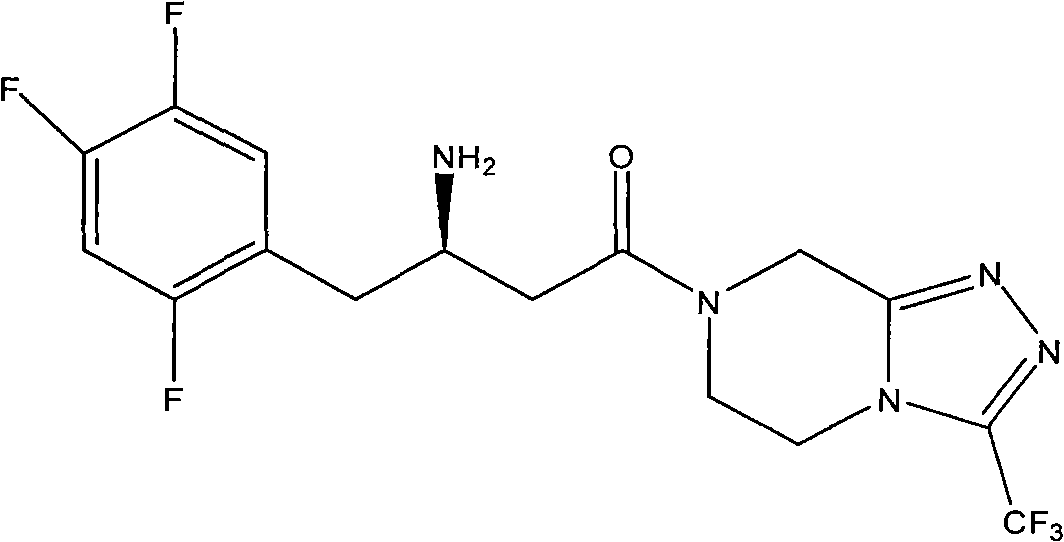 Method for preparing dipeptidyl peptidase-IV inhibitor