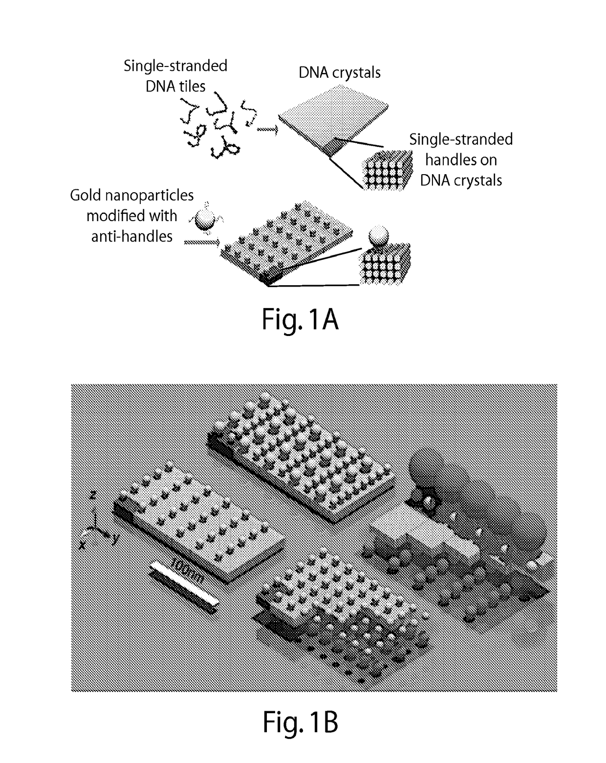 Scalable nucleic acid-based nanofabrication