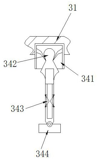 Automatic cutting device for pocket cloth