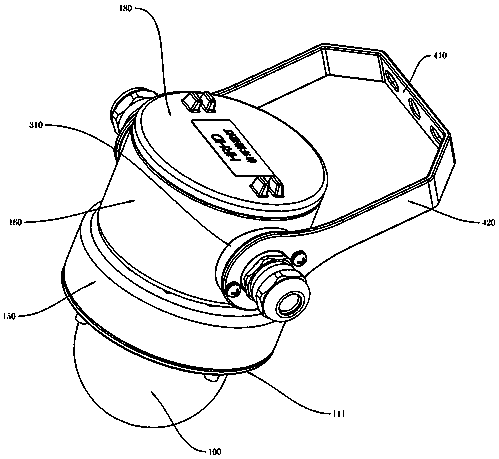 Nuclear environment wall lamp